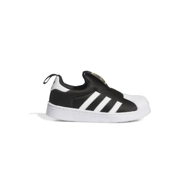 Tênis Adidas Kids Originals Superstar 360 Slip On Preto/Branco GY9027.28