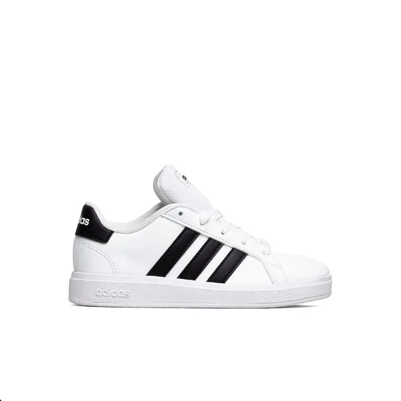 Tênis Adidas Kids Grand Court Branco/Preto GW6511.26