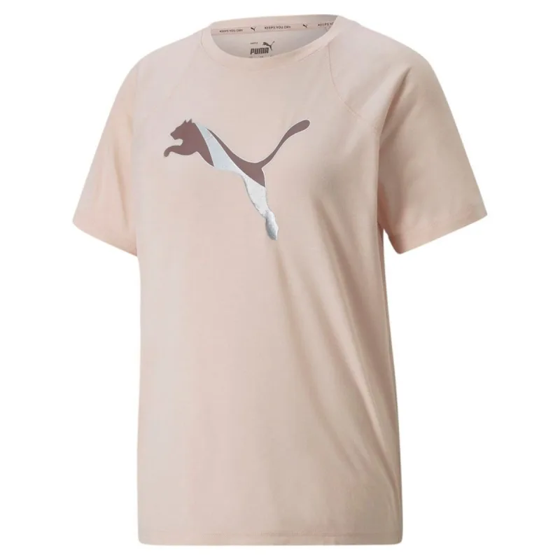 Camiseta Puma Feminina Poliéster EVOSTRIPE TEE - Puma
