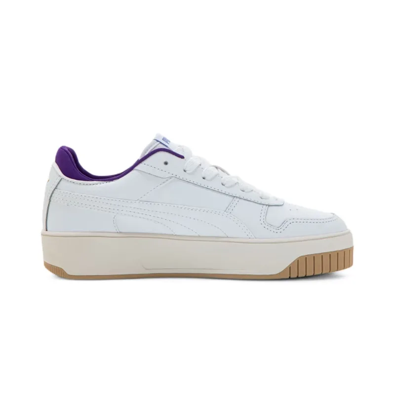 Tênis Puma Carina Street BDP Branco/Roxo P39429604.35