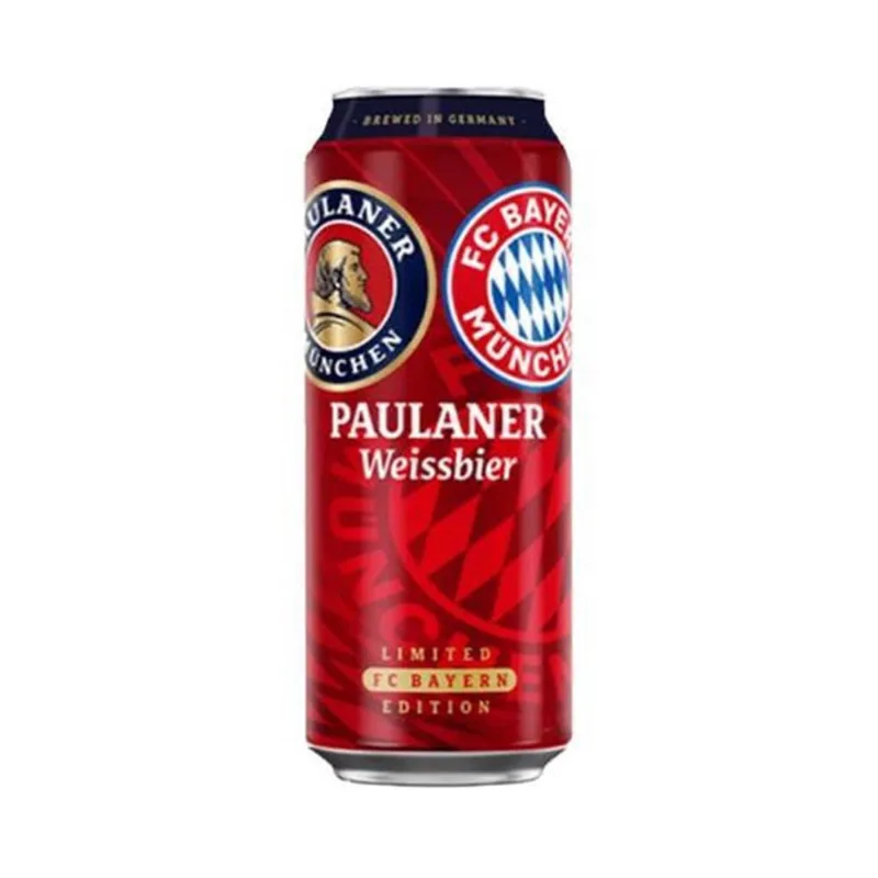 Cerveja Paulaner Weissbier fc Bayern München Edição Limitada 500ML