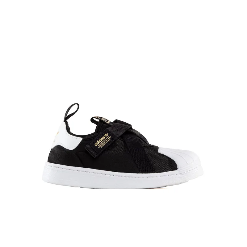 Tênis Adidas Originals Kids Superstar 360 Slip On Preto HQ6080.32