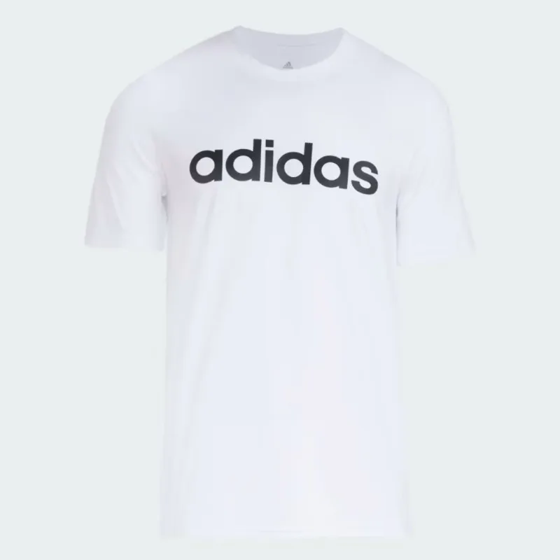 Camiseta Adidas Mn Logo Linear Branco/Preto IN7959.P
