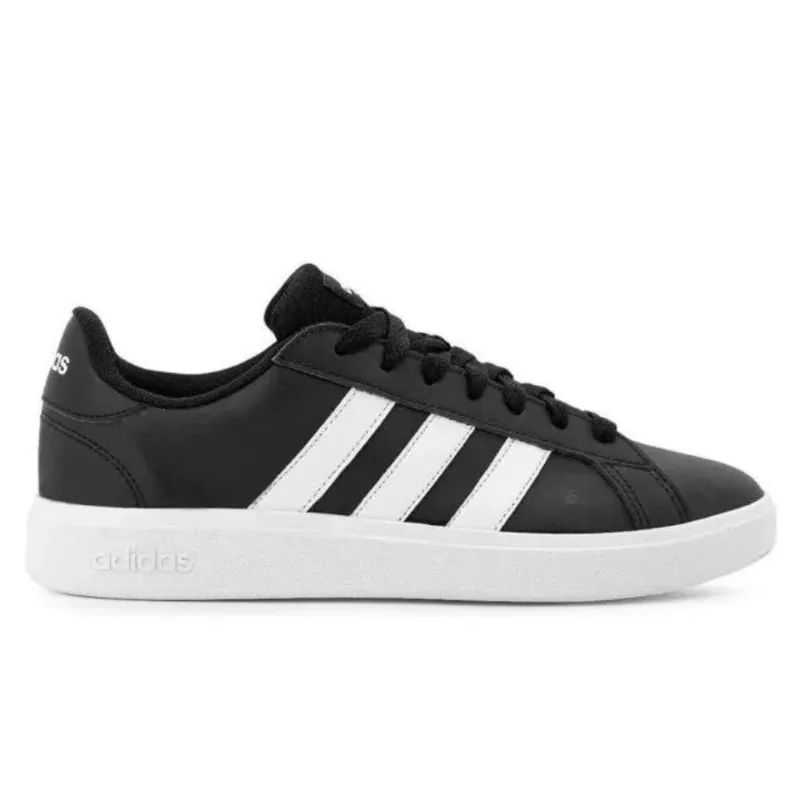 Tênis Adidas Grand Court Base Feminino Preto e Branco
