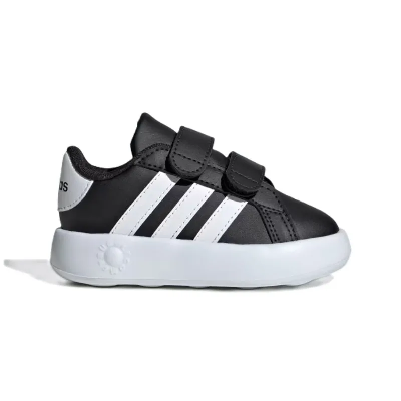 Tênis Adidas Kids Grand Court 2.0 Velcro Preto ID5272.23