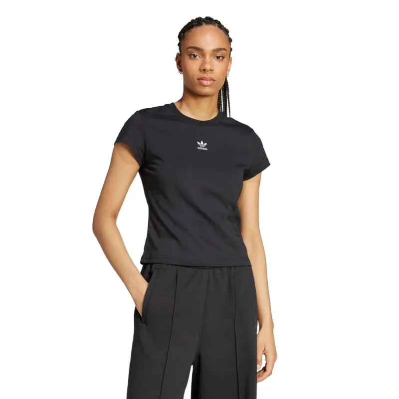 Camiseta Adidas Wm Originals Essentials Slim Preto IW5707.M