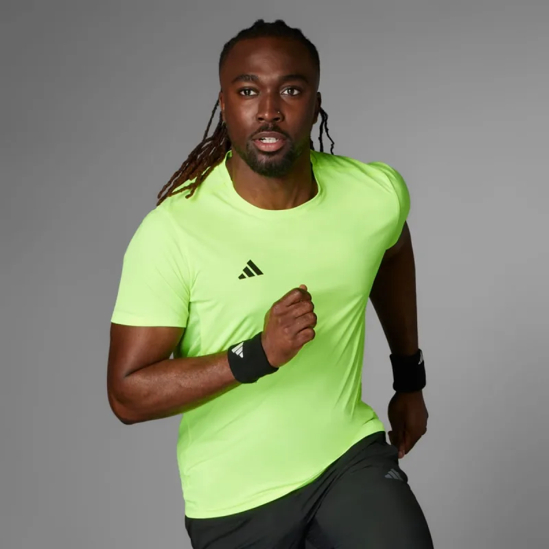 Camiseta Adidas Adizero Essentials - IX2841 VERDE LIMAO - GG - ADIDAS