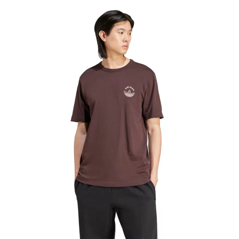 Camiseta Adidas Mn Originals Grfx Sport Main Marrom IX9610.M