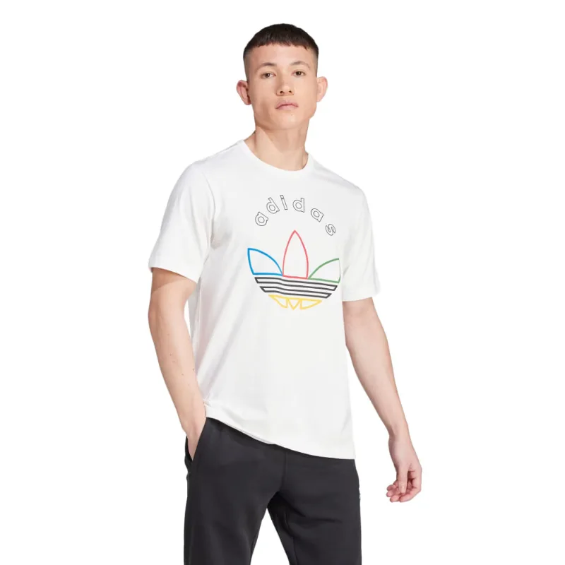 Camiseta Adidas Mn Originals Grfx Logo Branco IW3237.G