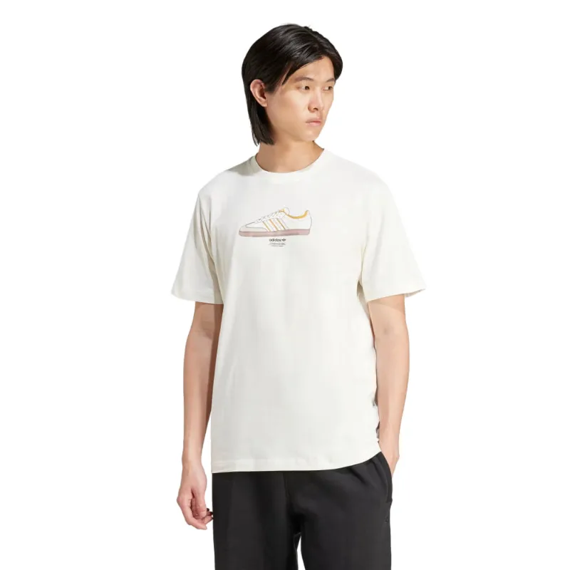 Camiseta Adidas Mn Originals Training Supply Sport 3 Off White IZ2573.G