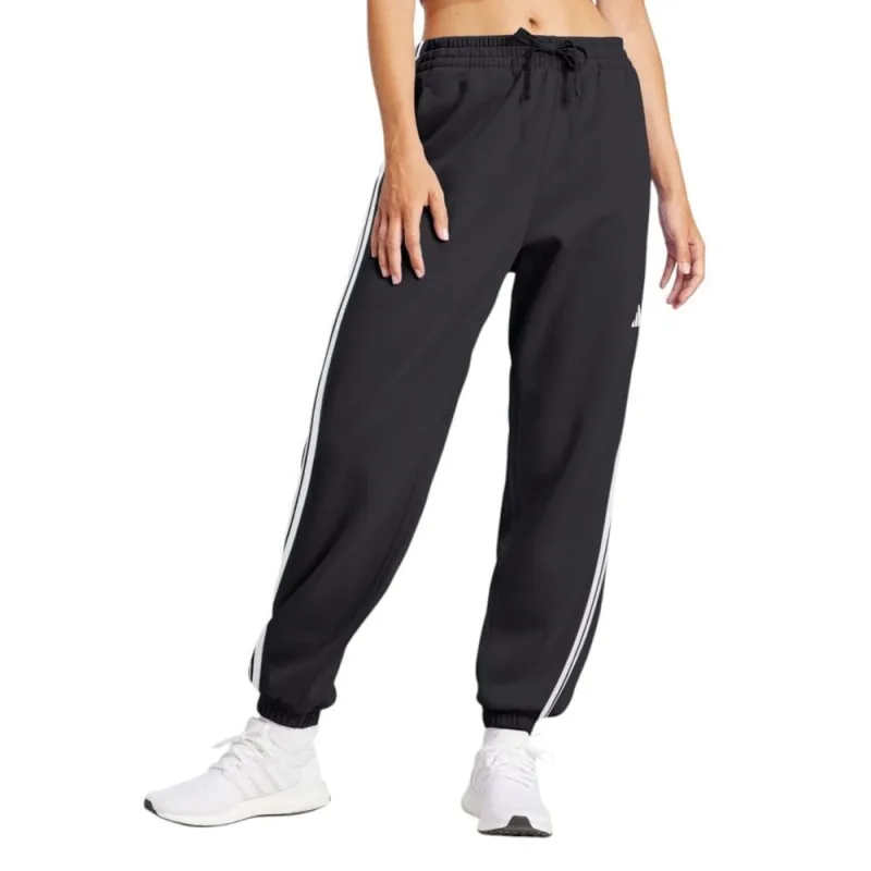 Calça Legging Adidas Essentials French Terry 3 Stripes Feminina - adidas