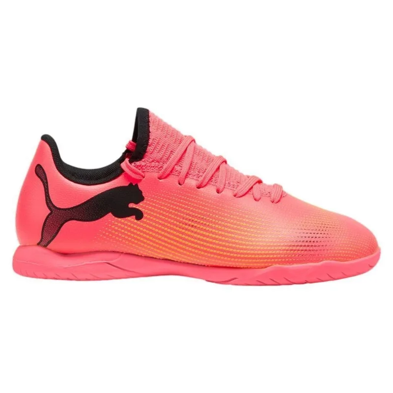 Chuteira Futsal Puma Future 7 Play IT 39 / Rosa e Preto