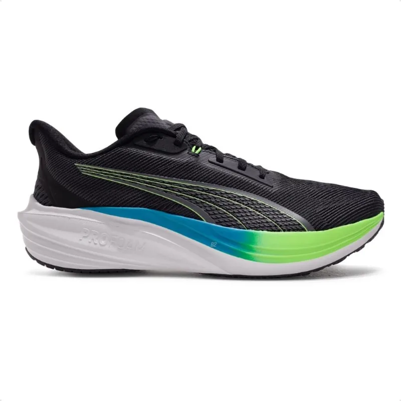 Tênis Puma Darter Pro Masculino 43 / Preto / Verde