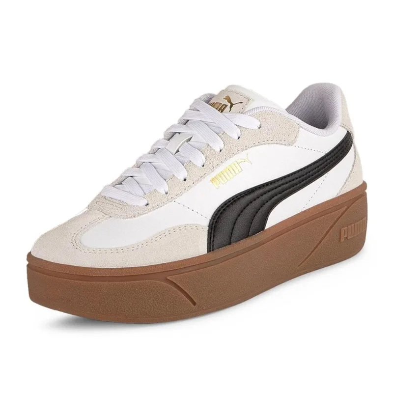 Tênis Puma Club Ii Era Plataforma White Black