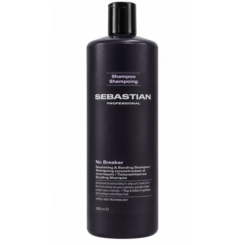 Sebastian Professional No.Breaker - Shampoo Nutritivo e Reconstrutor 1L 1L