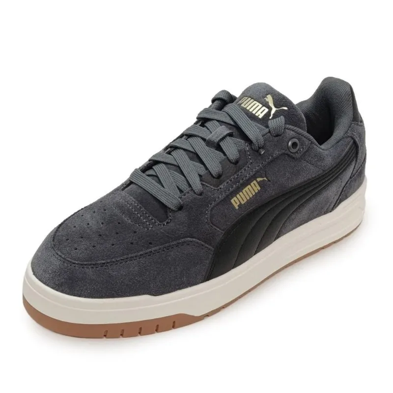 Tênis Puma Shuffle Downtown Sd Dusky Gray Black Gold