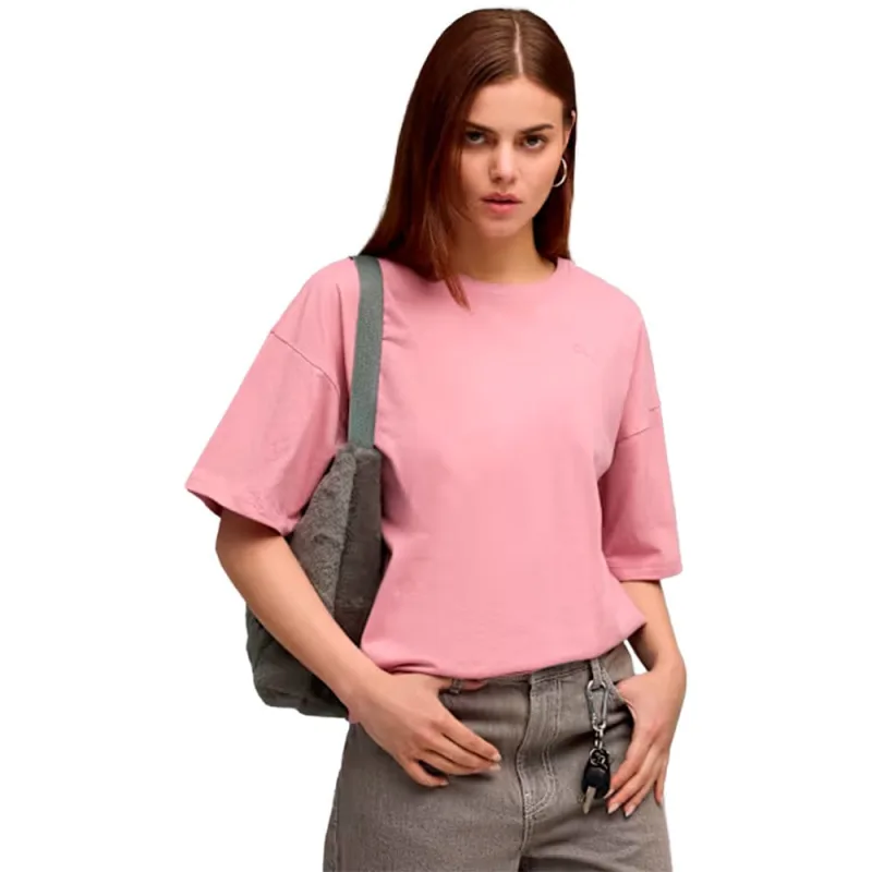 Camiseta Puma Oversized Tee Poised Feminina - Puma