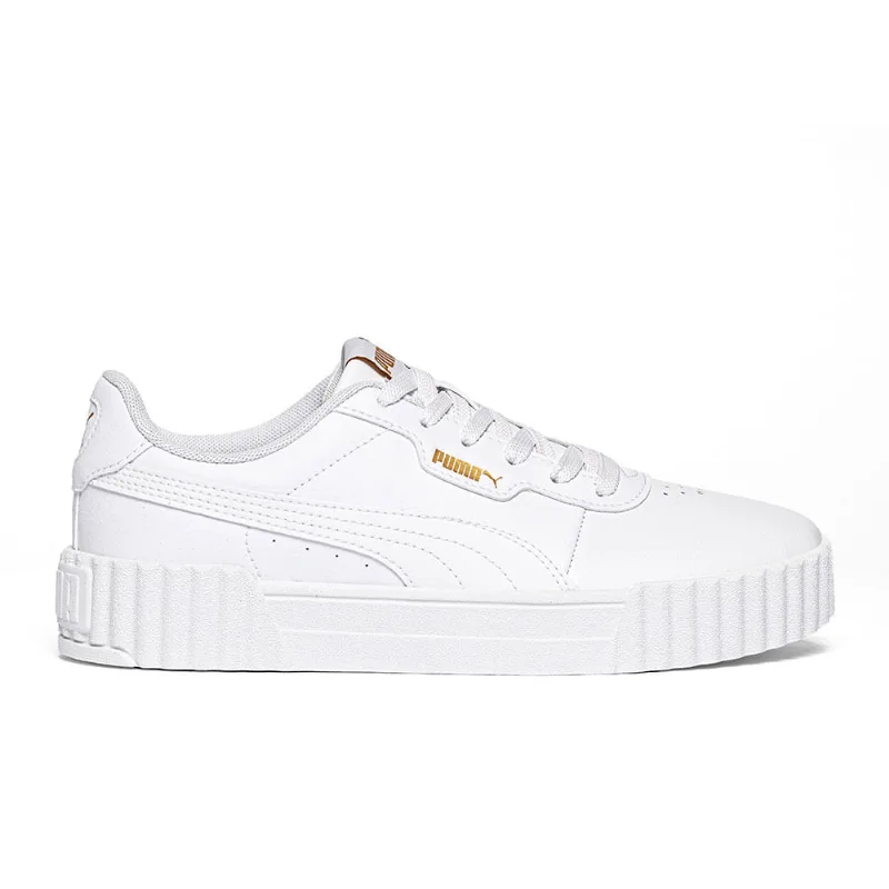 Tênis Puma Carina 3.0 BDP Branco/Dourado P40588501.40