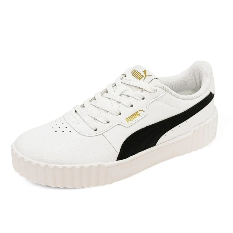 Tênis Puma Carina 3.0 Bdp White Black Gold