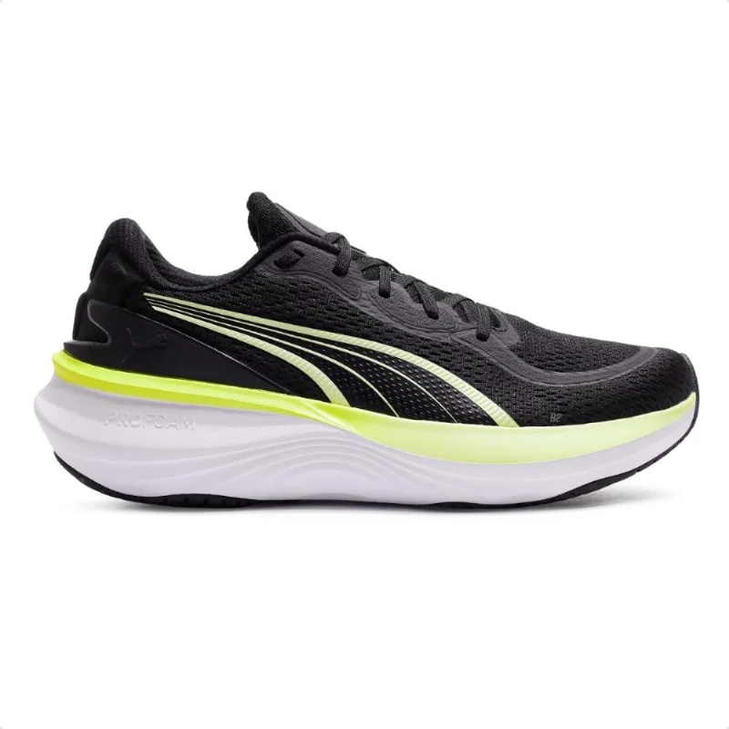Tênis Puma Scend Pro 2 Masculino 41 / Preto / Amarelo