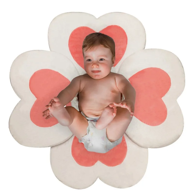Almofada De Banho Para Bebê - Flor