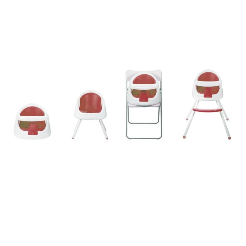 Cadeirão Booster Alimentação 4 Em 1 Lily Vermelho Baby Style - Não Disponível