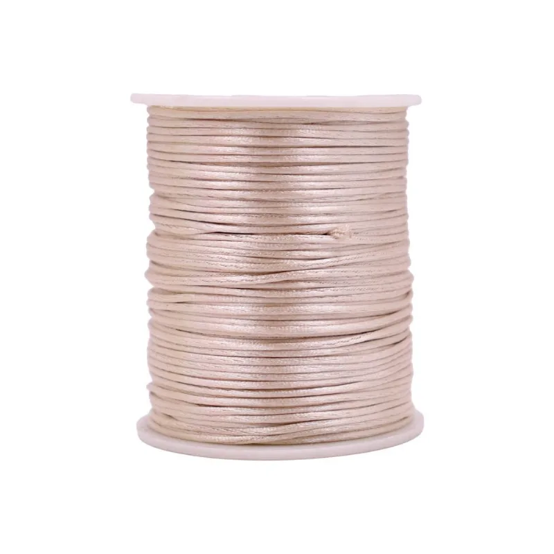 Carretel Fio De Cetim 01Mm Com 100 Metros 284 - Off White