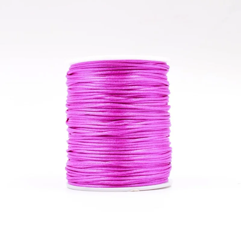 Carretel Fio De Cetim 01Mm Com 100 Metros 248 - Roxo
