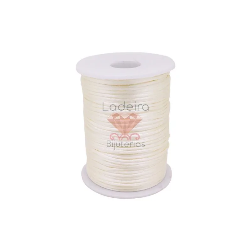 CARRETEL FIO DE CETIM 1.5MM 100MT Po1940 - Perola