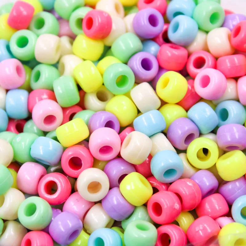 TERERE LEITOSO 6X8MM EM PLASTICO COM 500G 103 - Colorido