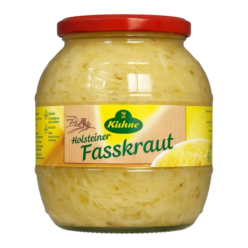 Chucrute em Conserva Fasskraut Holsteiner Kühne 810g - Kühne