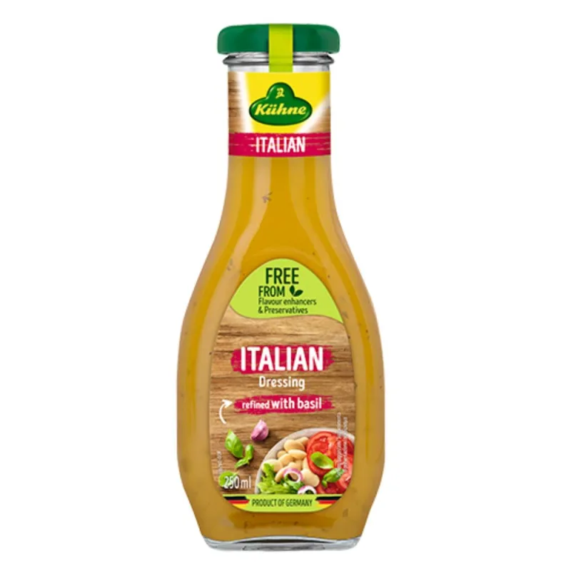 Molho para Salada Italiano Kühne 250ml - Kühne