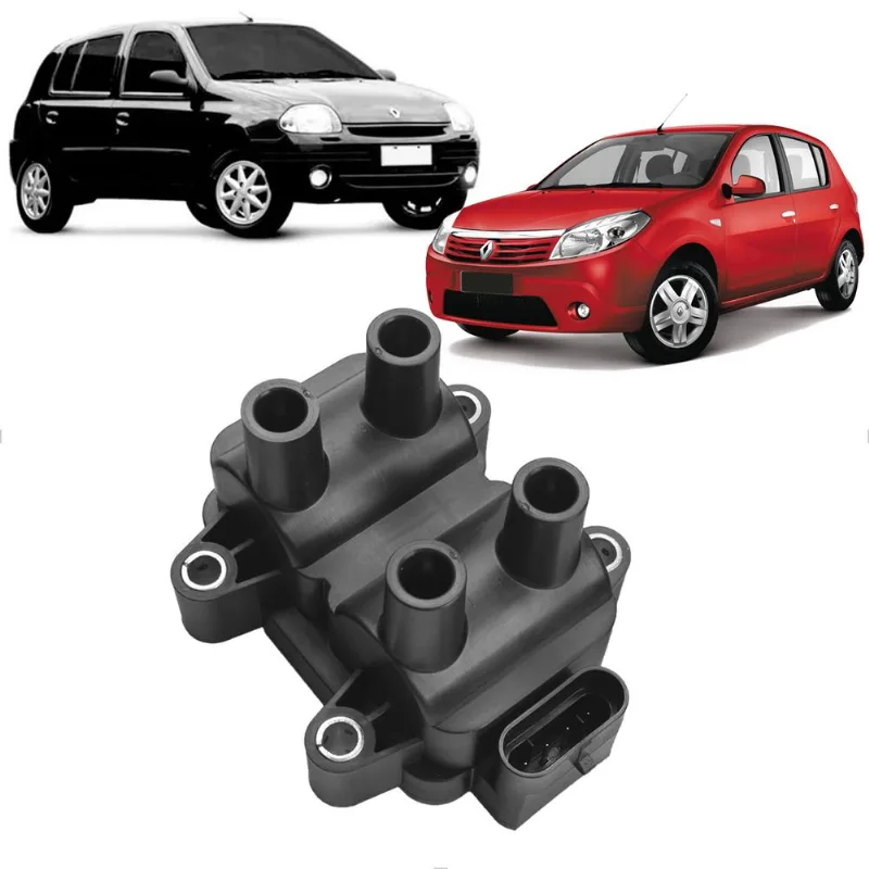 Bobina Sandero Logan 1.6 2007 a 2017 Clio Twingo 1.0 1998 a 2008 Hella