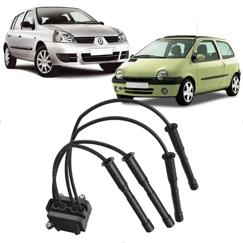 Bobina Ignição Clio 206 Twingo 1.0 2000 até 2005 Hella