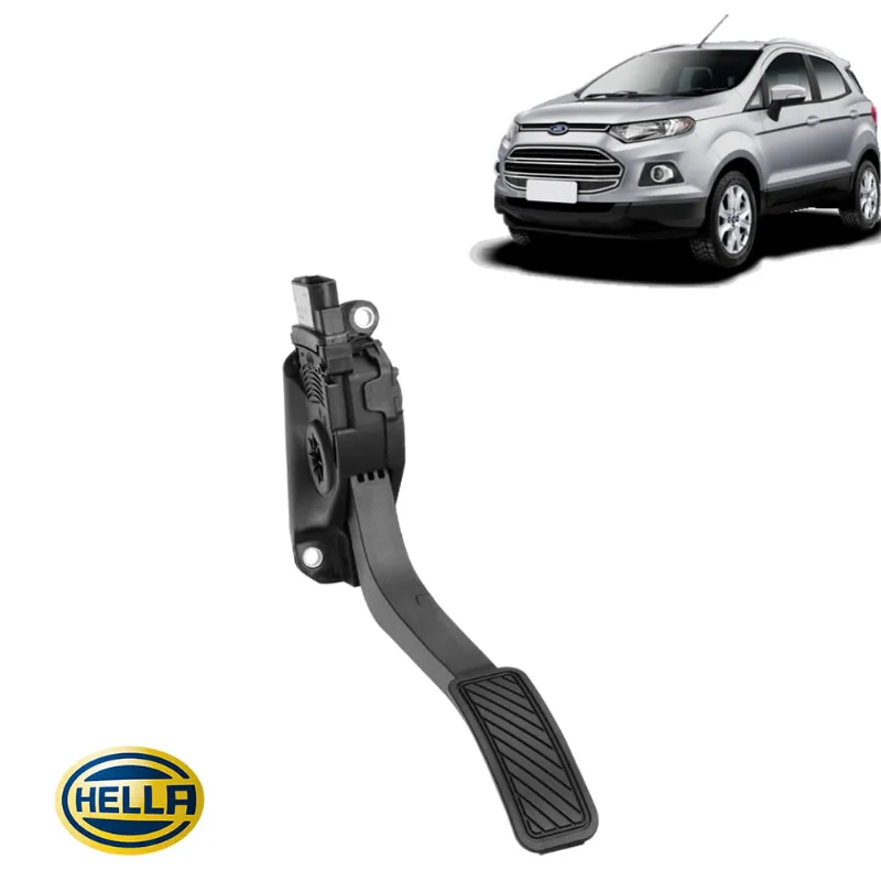 Pedal do Acelerador Eletrônico Ecosport 13/16 Com Sensor de Posição Hella