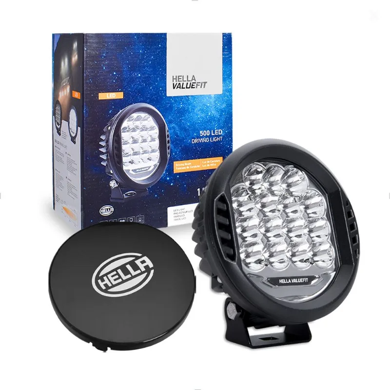 Farol Auxiliar LED ValueFit Hella 500 LED 22.5W Milha Hella