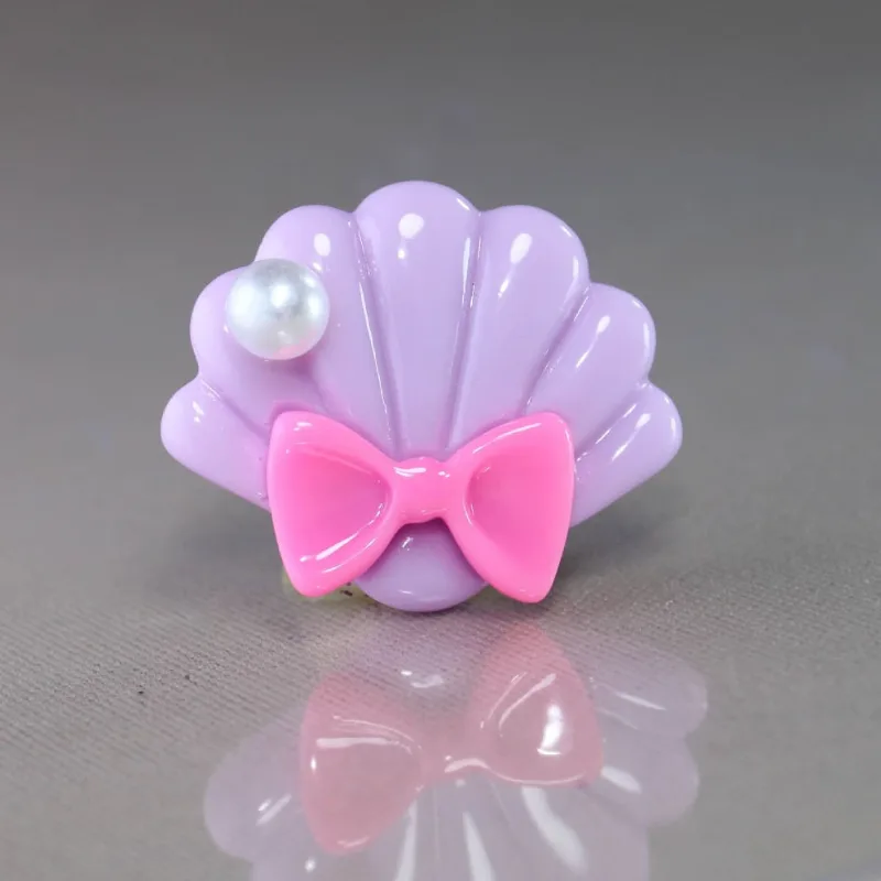 Concha 25X30mm Em Resina Com 50 Peças 048 - Lilas 048