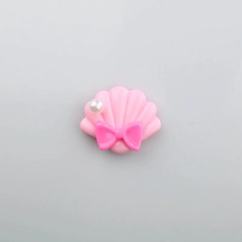 Concha 25X30mm Em Resina Com 50 Peças Rosa Claro