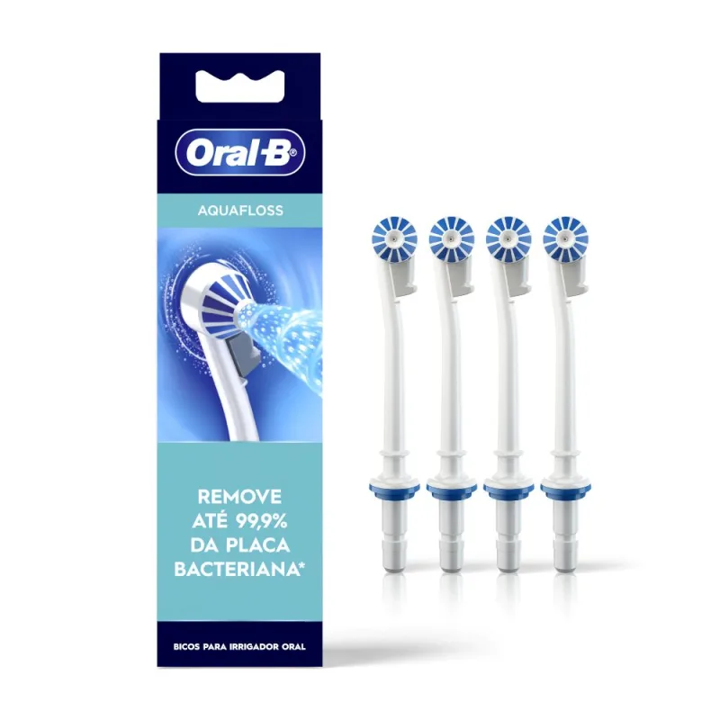 Bico para Irrigador Oral Oral-B Aquafloss 4 Unidades - Oral B
