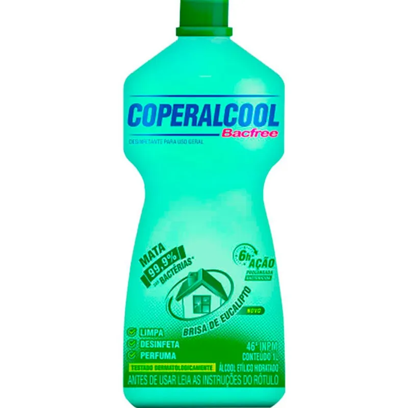 Álcool Coperalcool Eucalipto 46º INPM 1L