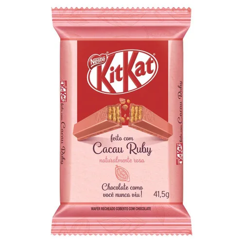 Choc.nestle Kitkat Cacau Ruby 41.5g - NESTLE