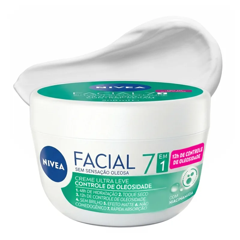 CR NIVEA FACIAL CONT OLEOSIDADE- 100G UNIDADE - Nivea