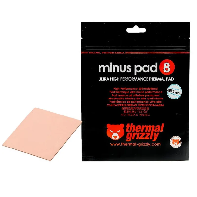 Pad Térmico Thermal Grizzly Minus Pad 8 - 30 X 30 X 0.5mm