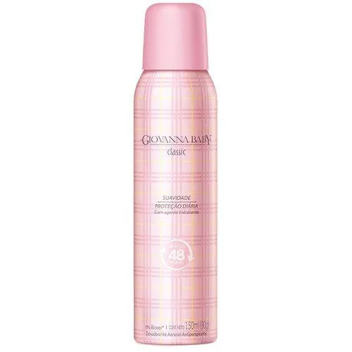 Desodorante Aerosol Giovanna Baby 150ml Feminino Rosa Unit - GIOVANNA BABY