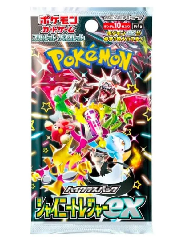 Pokémon - Scarlet And Violet -Shiny Treasure Ex Booster - Japonês - LC