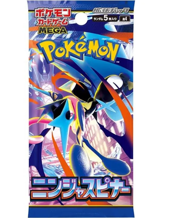 Pokémon - Ninja Spinner Booster - Japonês - LC
