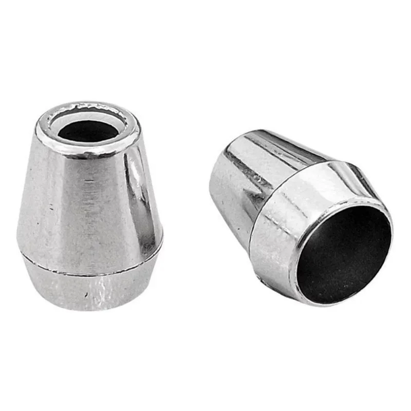 Ponteira Sininho Em Abs Niquel 12x10mm Cordão 100 Unidades