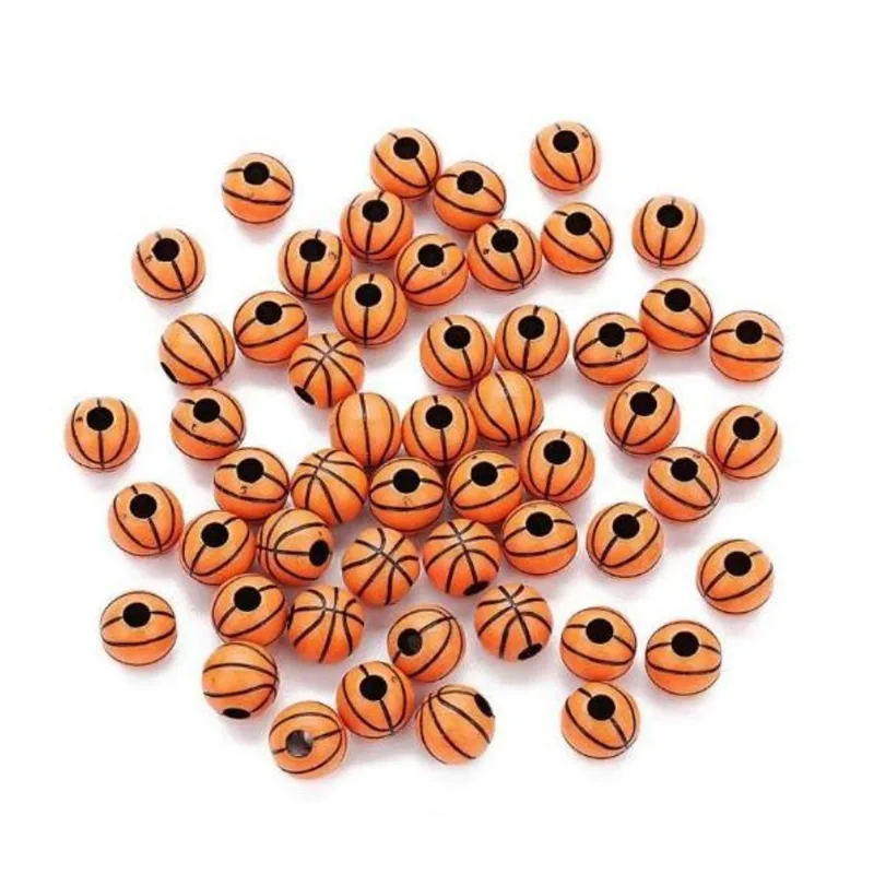 Miçanga Bola De Basquete 10mm Com 300 Unidades