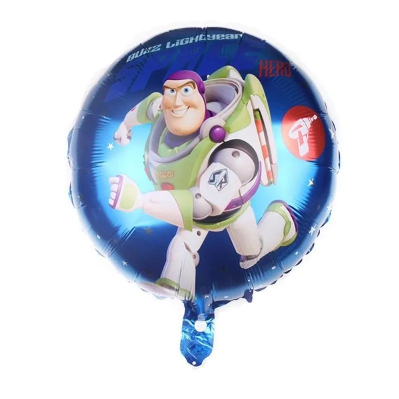 Kit Balão Metalizado Toy Story Woody Buzz 45cm 3 Unidades