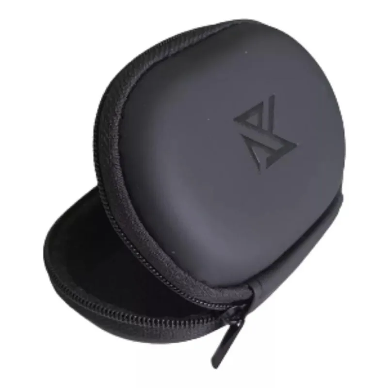 Estojo Case Bag Porta Fone De Ouvido Impermeável Preto